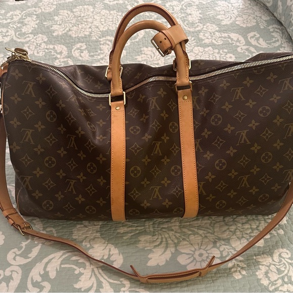 Louis Vuitton Keepall Duffel Bag 55 - Picture 2 of 11